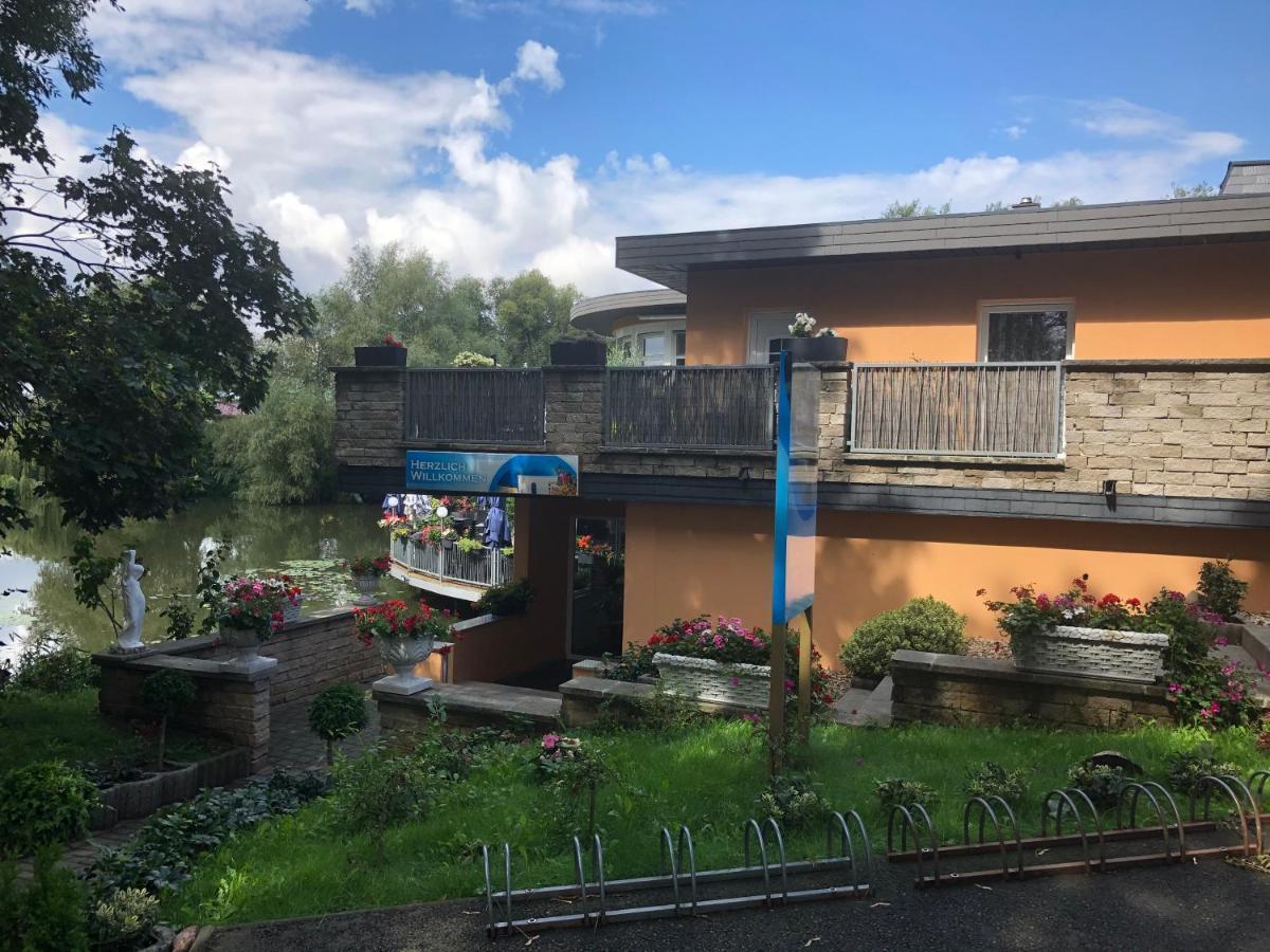 Pension Am See Торгау Екстер'єр фото